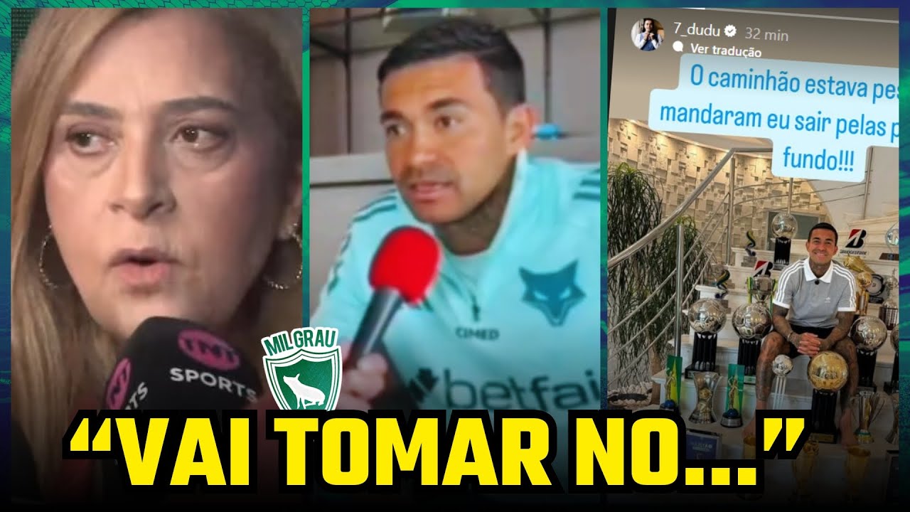 TRETA! DUDU REBATE LEILA PEREIRA COM RESPOSTA AGRESSIVA