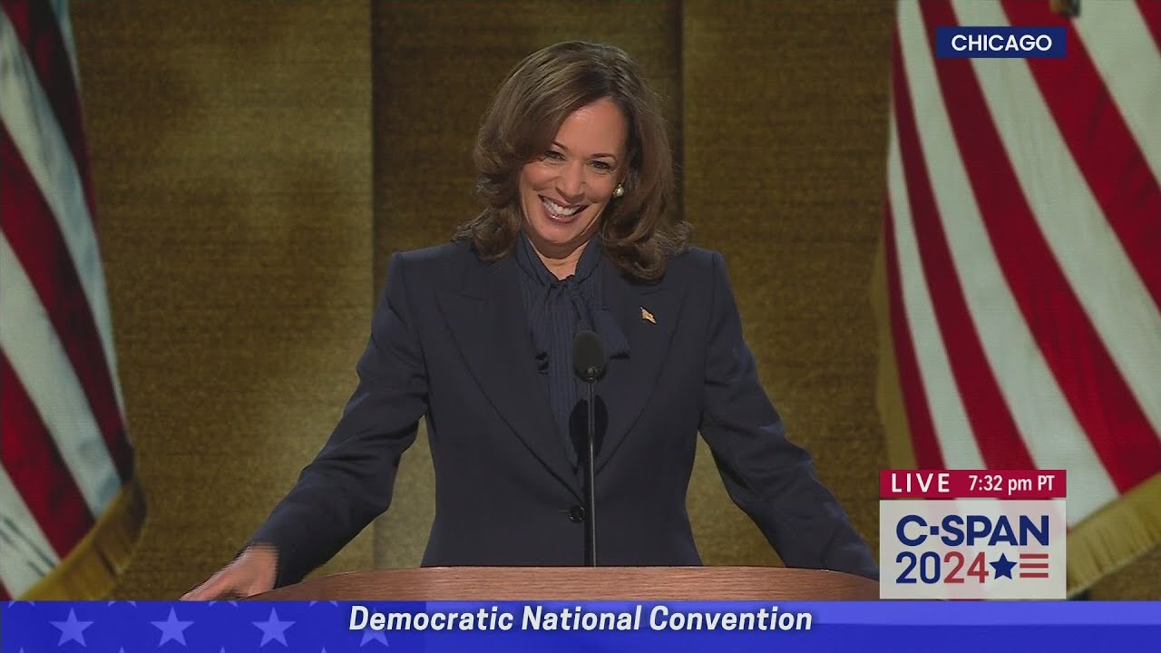 Kamala Harris Full Acceptance at 2024 Democratic National Convention