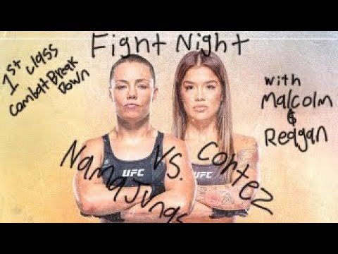 UFC Fight Night NamaJunas VS Cortez | 1st Class Breakdowns