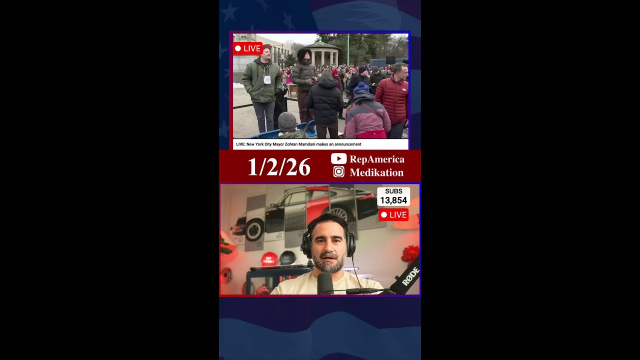 January 2nd 2026 - Rep America with Medi - LIVE