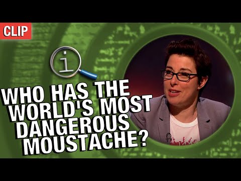 QI | Who Has The World's Most Dangerous Moustache?