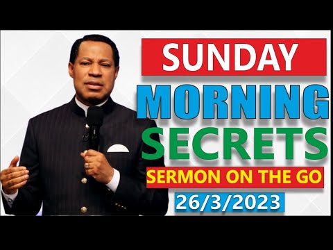 SUNDAY MORNING SECRETS || 26TH MARCH, 2023 || PASTOR CHRIS || REACTION!