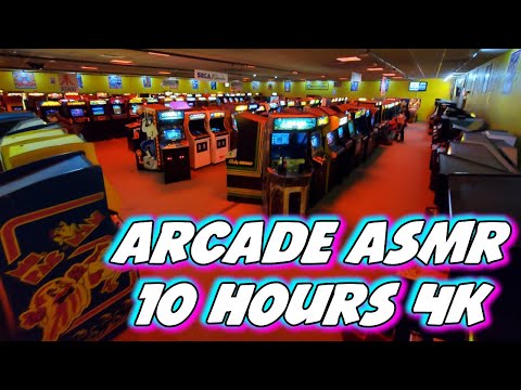 ARCADE ASMR 4K 10 HOURS