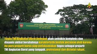 Download lagu PENDIDIKAN PERTAMA BINTARA TNI AD TA 2022 RESMI DI... mp3