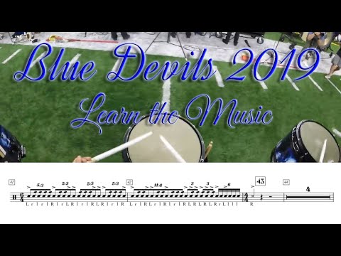 Blue Devils 2019 FULL SHOW (Learn The Music)