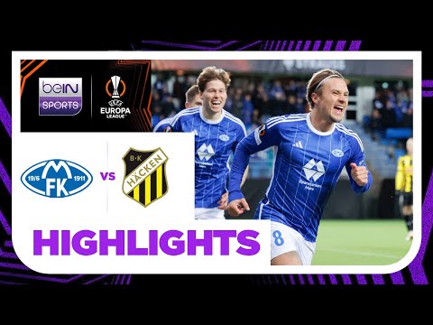 Molde v BK Hacken | UEFA Europa League 23/24 | Match Highlights