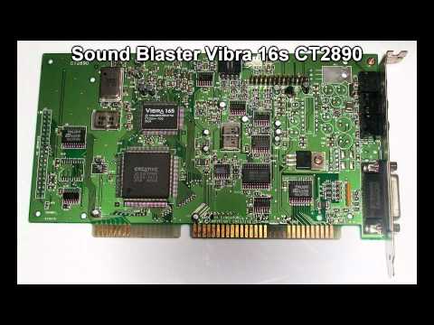 Sound Blaster OPL3 Comparison - AWE32, SB16, Vibra 16s and Vibra16XV