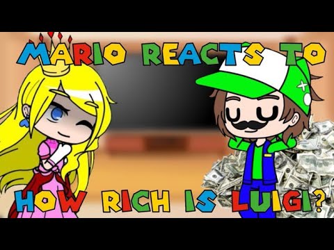 Mario reacts to Game Theory: Luigi, the richest in the Mushroom Kingdom?