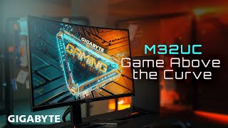 Video 0 of Product Gigabyte M32UC 32" 4K Curved Gaming Monitor (2022)