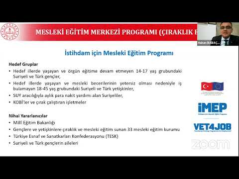 MESLEKİ EĞİTİM MERKEZİ PROGRAMI 