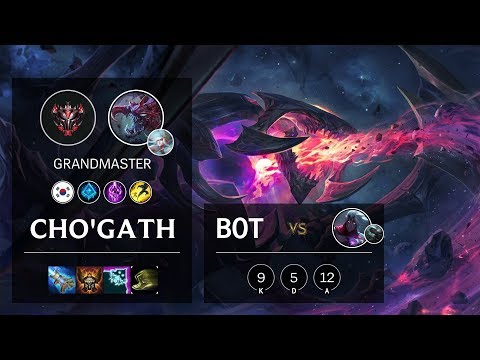 Cho'Gath Bot vs Varus - KR Grandmaster Patch 10.10