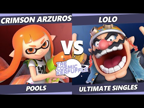 Cosmic Kerfuffle SSBU - Crimson Arzuros (Inkling) Vs. Lolo (Wario, Roy) Smash Ultimate Pools