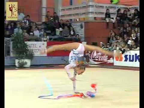 Melitina Staniouta JR Ribbon Exhibition Euskalgym 2008