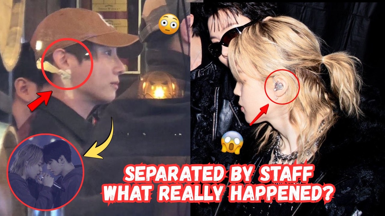 🚨 Jikook ‘Separated’ by Staff in Japan? 💔 What Really Happened—Because of a Kiss? 👀