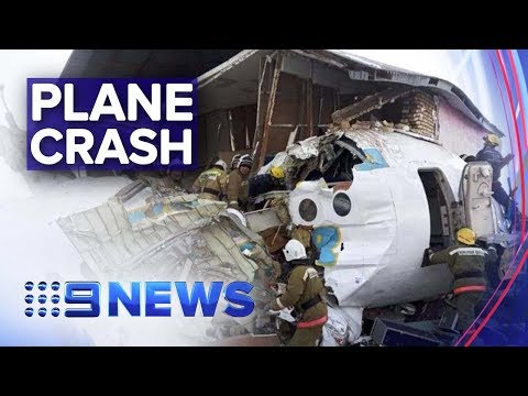 Multiple fatalities feared in Kazakhstan plane crash | Nine News Australia