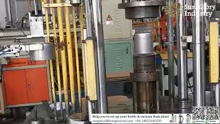 Stainless steel tumbler travel mug manufacturing process