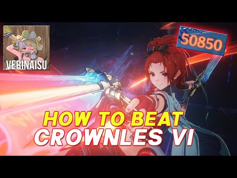How to Beat Crownless Diff 6 EASY With Our Shining Chixia Main