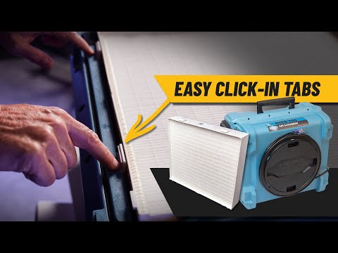 How to Replace the Primary HEPA Filter on the Dri-Eaz HEPA 700