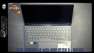 Asus ZenBook 14 with Ryzen 5 + MX350 (Q407IQ) $550: Unboxing & First Look