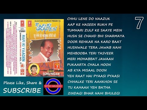 RAFI KI YAADEN VOL 7 BY SONU NIGAM
