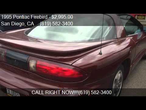 Thumbnail for 1995 Pontiac Firebird Base 2dr STD Hatchback for sale in San