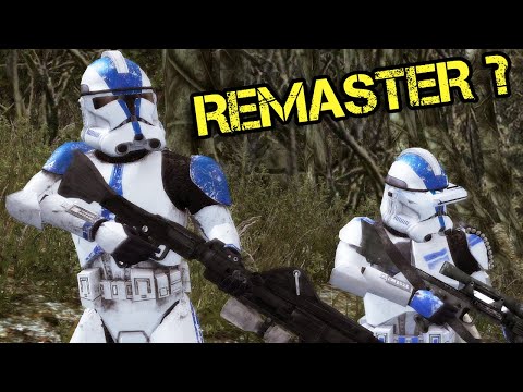 Star Wars: Battlefront II (2005, Remaster Mod) - Clone Troopers vs CIS Battle Droids!