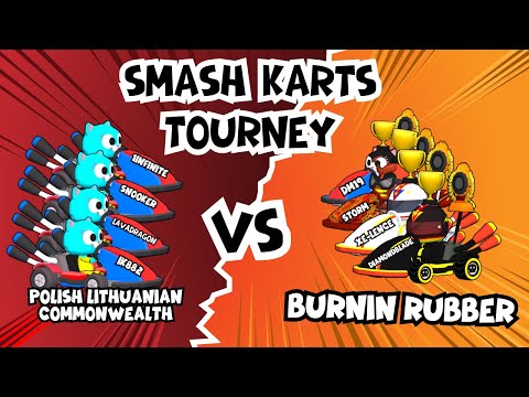 Smash Karts - PLC vs BR | Intense 4v4 | Smash Sunday Tournament
