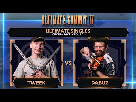 Tweek vs Dabuz - Ultimate Singles: Group C - Ultimate Summit 4 | Wolf, Diddy Kong vs Olimar