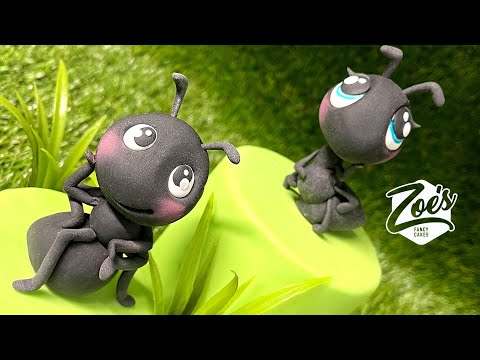 Creating a 🐜 CUTE ANT 🐜 Cake Topper