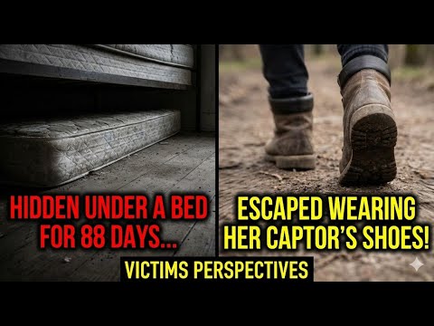 She Was Hidden Under A Bed For 88 Days    And She Escaped Wearing Her Captor's Shoes