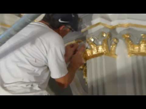 comment poser des feuilles d'or