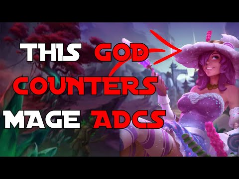 THIS GOD COUNTERS MAGE ADCS - Ranked Duel - Smite