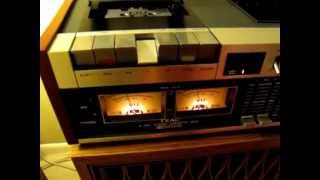 Video thumbnail for Teac A-450 Stereo Cassette Deck by JGMAF