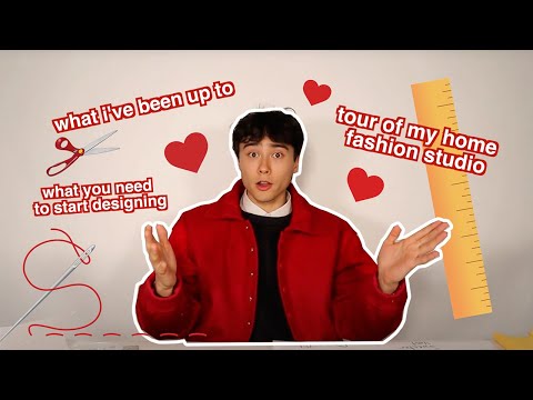 tour of my home fashion studio + life update