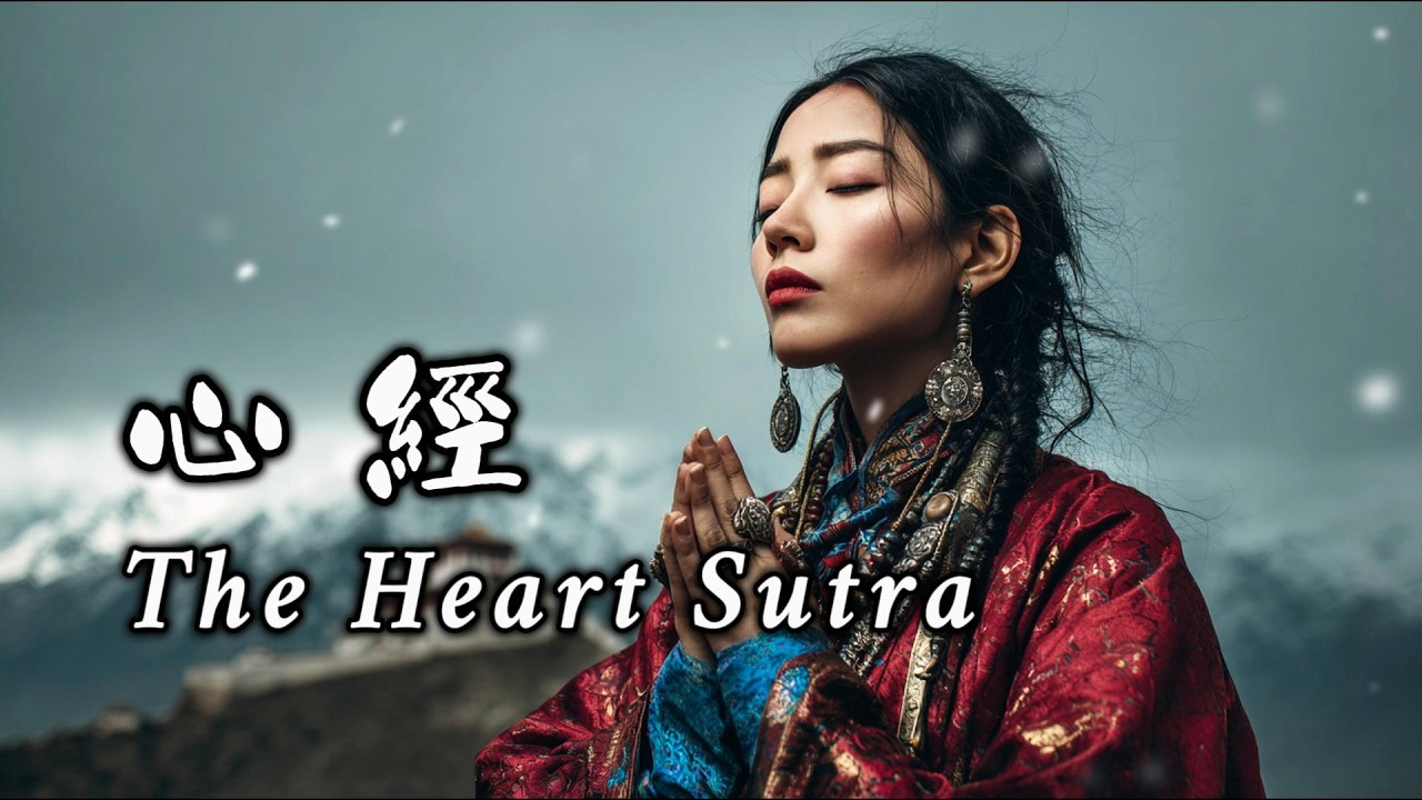 Spiritual Tibetan Music | Heart Sutra 心經: Soulful Melody to Relieve Stress & Gain Inner Peace 度一切苦厄