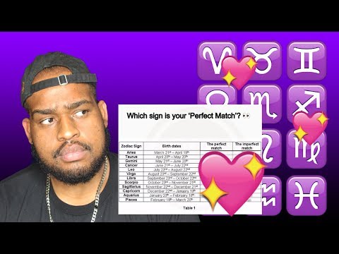 WHAT IS YOUR ZODIAC SIGN'S PERFECT AND IMPERFECT MATCH???!!!!