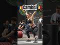 Mihaela Valentina Cambei Snappy Hang Powers 2025 European Weightlifting Championships