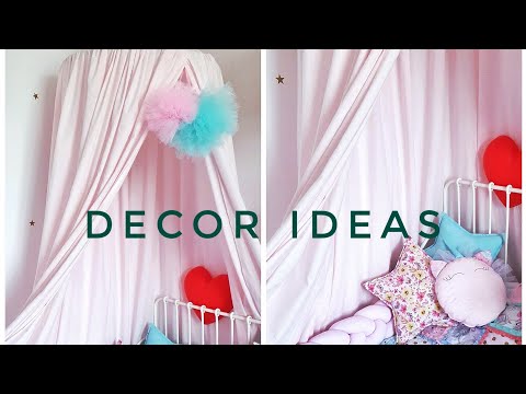 ЧТО Я СШИЛА ДЛЯ ДОЧКИ! / ДЕКОР ДЛЯ ДЕТСКОЙ / КАК СШИТЬ / ЧАСТЬ 1