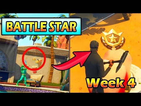 Battle Star Week 4 Location *SECRET* (The Road Trip Challenge) Fortnite Loading Screen
