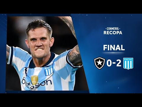 Gols e lances de Botafogo x Racing