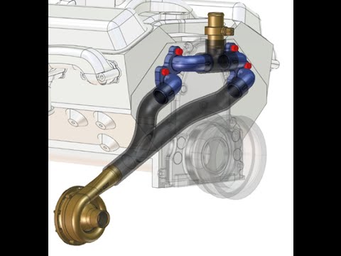 The Davies, Craig EWP® General Motors LS Header-Adaptor Installation