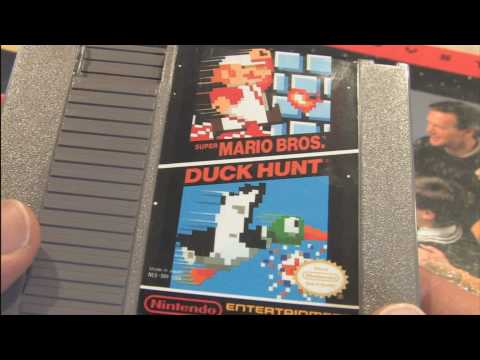 CGR Packaging Review - SUPER MARIO BROTHERS for NES cartridge and artwork review