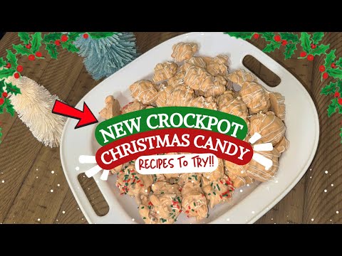 2 NEW Crockpot Christmas Candy Recipes YOU NEED To Try This Holiday Season