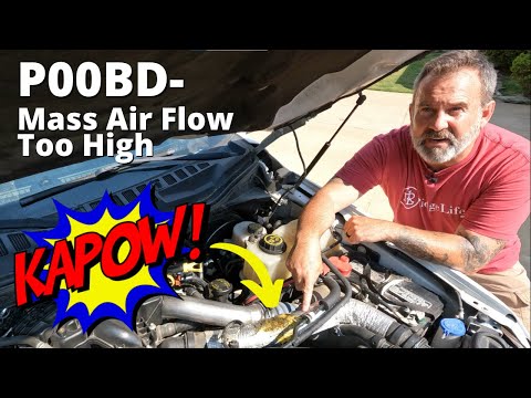 HOW TO Replace Cold Side InterCooler Hose | 6.7L Power Stroke F-250 | Mass Air Flow High P00BD