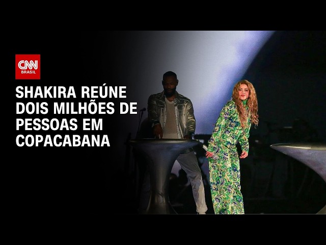 Shakira bate Madonna, mas não supera público de Lady Gaga no Rio | AGORA CNN