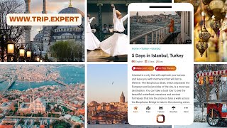 5 Days in Istanbul, Turkey - Full Itinerary With a Map and PDF