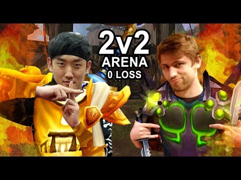 Savix & Sodapoppin 2v2 Arenas 0 LOSS ( Feral Ret Double DPS ) BFA