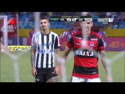 Gol de Andrigo Atlético Goianiense 1x0 Santos Por GolTV Latam