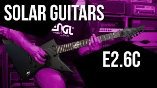 Video thumbnail for Solar Guitars E2.6C - A First Impression Review by EytschPi42