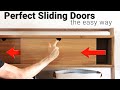 8 Tips for Perfect Sliding Doors without Hardware